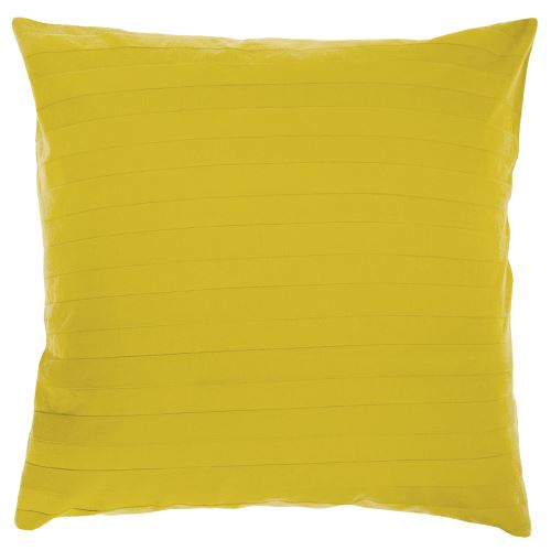 Taie d'oreiller Bernie Stonewashed badiane 80 x 80 cm Vivaraise