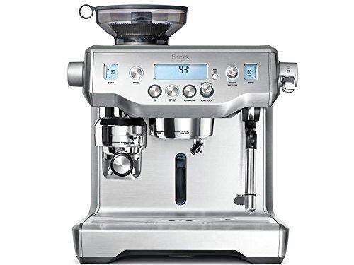 Dis appliances machine expresso, acier inoxydable brossé