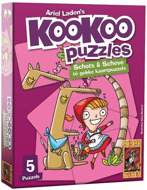 999 Games puzzle KooKoo Puzzle : Carton de conte de fées 24 pièces