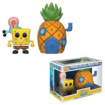 Figurine Funko Pop Bob l'éponge Saison 3 Bob l'éponge et Maison Annanas