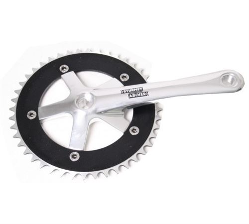 Sturmey Archer pédalier FCT24 44t argent / noir
