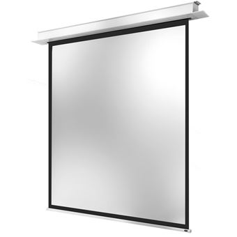 Écran encastrable au plafond motorisé celexon PRO Plus 160 x 160 cm - 1