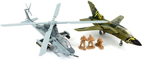 Newray 21843 coffret avion militaire miniature - 31 cm