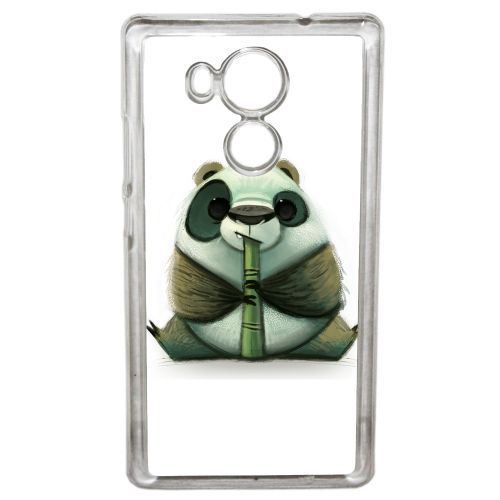 Coque funny panda pipo roseau compatible huawei mate 8 transparent