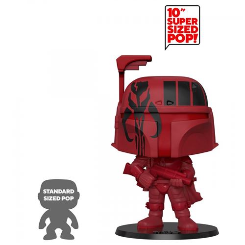 Star Wars -Figurine Super Sized POP! Boba Fett (Red) 25 cm