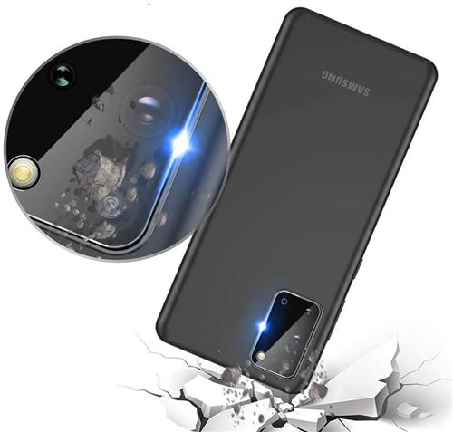 Verre Trempe pour Samsung Galaxy S20 [Pack 2] Film Transparent Intégral  Bord Noir Vitre Protection Ecran [Phonillico®] - Protection d'écran pour  smartphone - Achat & prix