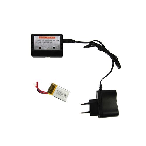 Helicute - Kit de chargement pour drone - LiPo 7.4V/600mAh