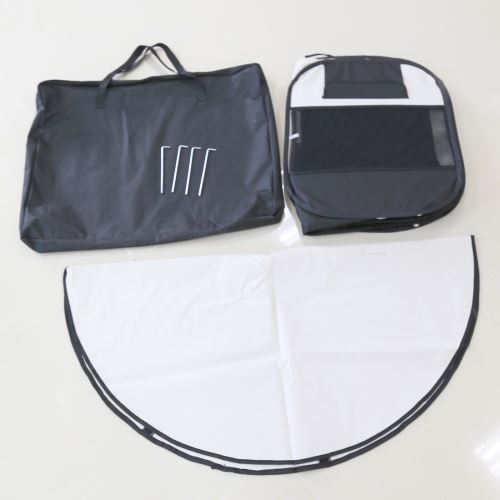 Comparer les prix de Parc à Chiot Pliable pour l'intérieur ou l'extérieur (Chien, Chats, Lapins, Cochons d'Inde)Noir