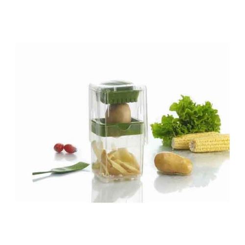 UTlL'HOME Coupe frites 5040333 vert et transparent