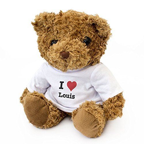 Nouveau “ I Love Louis “ Teddy Bear “ mignon et clin “ Cadeau Anniversaire Nol Valentine