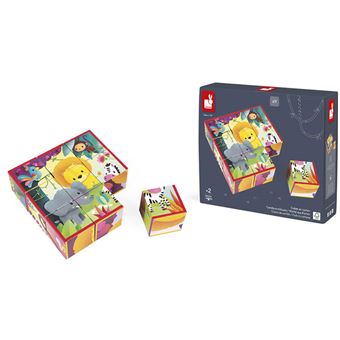 Puzzle enfant 3 ans - Puzzle animaux, jouet enfant 3 ans J02603 - JANOD