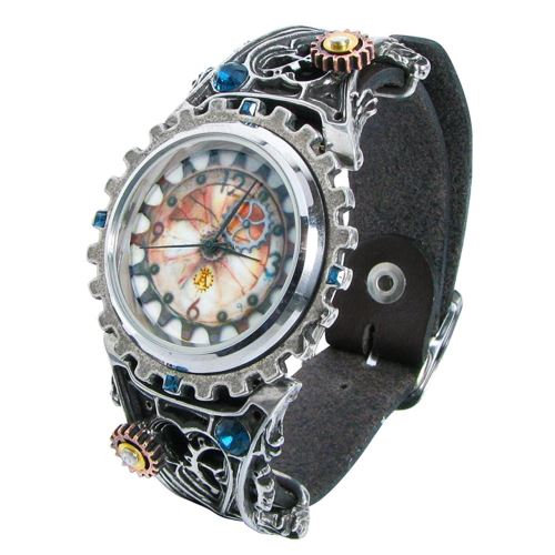 Montre Alchemy Gothic Telford Chronocogulator en étain