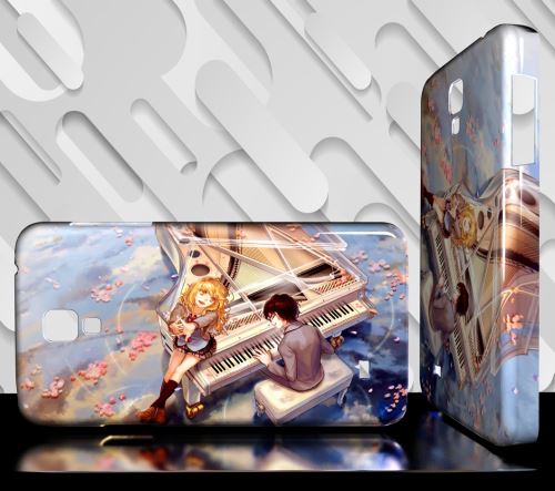 Coque Design Samsung Galaxy S4 MINI MANGA YOUR LIE IN APRIL - SHIGATSU WA KIMI NO USO - Réf 08