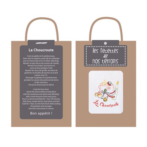 Torchon Recette Choucroute Winkler