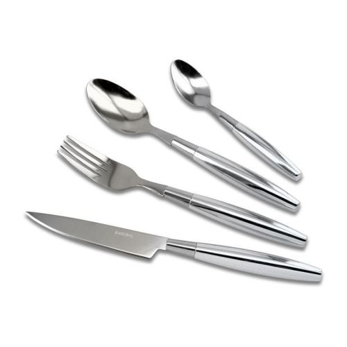 LISA D'ALBAN - 31010002 - Ménagere - 16 Pieces - Reflet argent