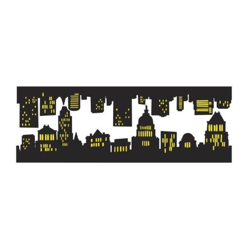 PLAGE Sticker déco - Long Island1 Planche 24x68cm