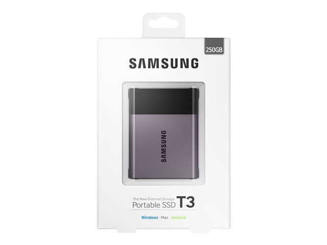 Renewed 500GB MU-PT500B/AM Samsung T3 Portable SSD USB 3.1 External SSD 