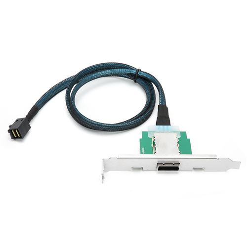 Câble de Disque dur Câble Mini Sas Accessoire pour Ordinateur Sff-8088 Femelle Vers Sff-8643 0,6 M