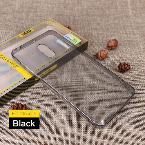 Nokia 6 Coque Protection TPU 0,6mm Noir ALS54457