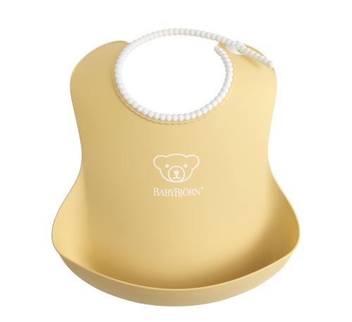 Babybjorn - Bavoir, Jaune pastel