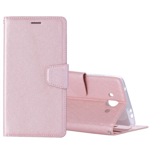 Huawei Mate 10 Housse Etui Cuir PU Texturé Rose ALS53467