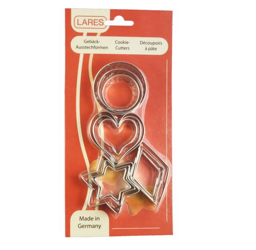 Set de 12 emportes pièces Lares 1039