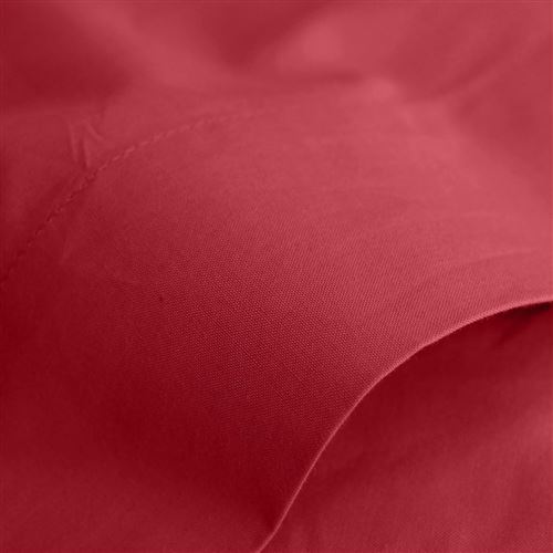 Drap housse percale coton 80 fils 90 x 190 x 30 cm
