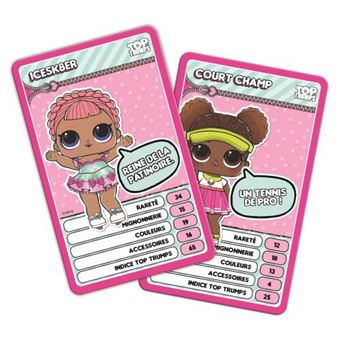 TOP TRUMPS - L.O.L Surprises ! - Jeu de cartes - Version francaise