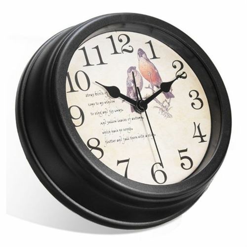 Générique Multi Horloge Avec Camera Espion Full Hd 1080P Wifi Oiseaux Ronde