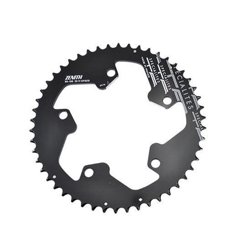 Plateau route diam 130 exter 53dts noir zenith (comp.shimano et pedal. look zed/zed 2) ta