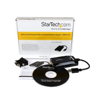 Startech : BOITIER D ACQUISITION VIDEO USB 3.0 - HDMI / DVI / VGA
