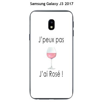 Coque Samsung J3 17 Rose Pale Sushicube Fr