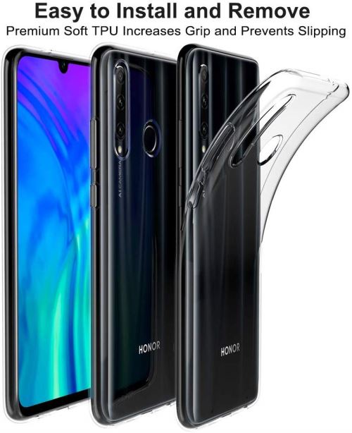 Coque Souple En Silicone Pour HONOR 20 Lite - Transparente/Colorée ? - Marque Kwmobile - Neuf Sous Blister