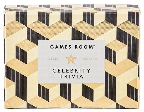 Ridley's Games jeu de quiz Celebrity Trivia papier beige/noir (en)