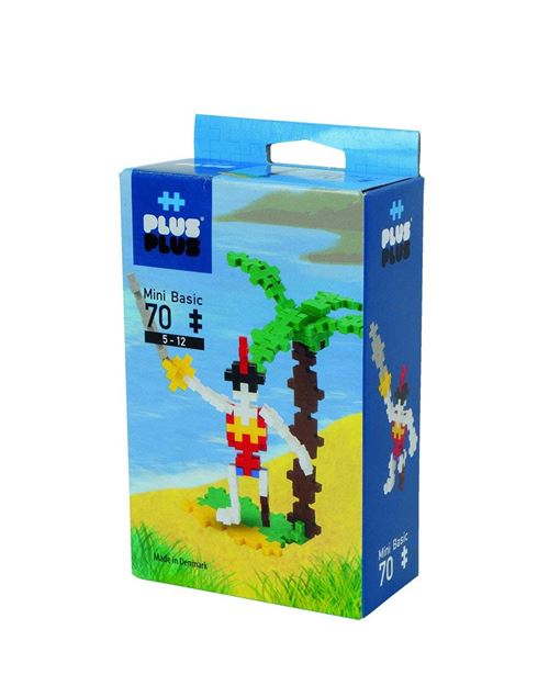 Plus-Plus - Basic Pirates Boîte DE 70 Pièces Jeux de Construction, PP3752