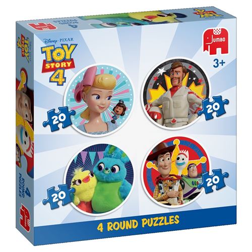 Jumbo Disney Toy Story 4 puzzle puzzle 4 en 1 20 pièces
