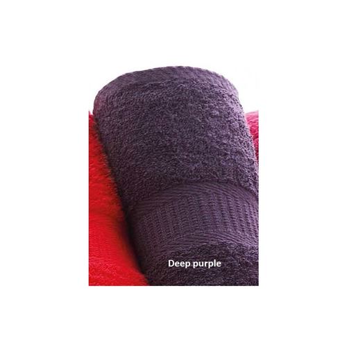 Drap de douche - Maxi serviette de toilette 90 x 150 cm - Deep purple