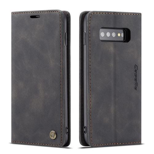 Etui en PU support auto-absorbé noir pour votre Samsung Galaxy S10