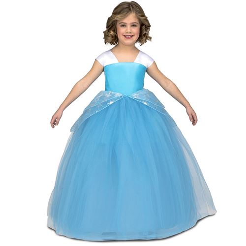 déguisement princesse élégante bleue fille