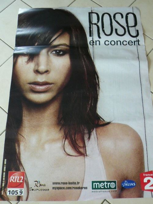 ROSE - 80x120 cm - AFFICHE / POSTER