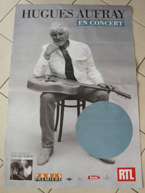 Hugues AUFRAY - 80x120 cm - AFFICHE / POSTER