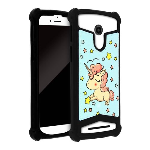 Coque Universelle Smartphone 5.2 à 5.5 Coque Protection Licorne et Étoiles