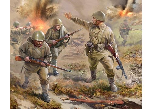 Mini Kit - Infanterie Soviétique 1941