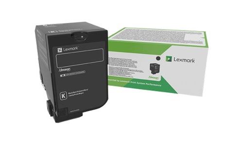 Lexmark - noir - originale - cartouche de toner - LCCP, Entreprise Lexmark