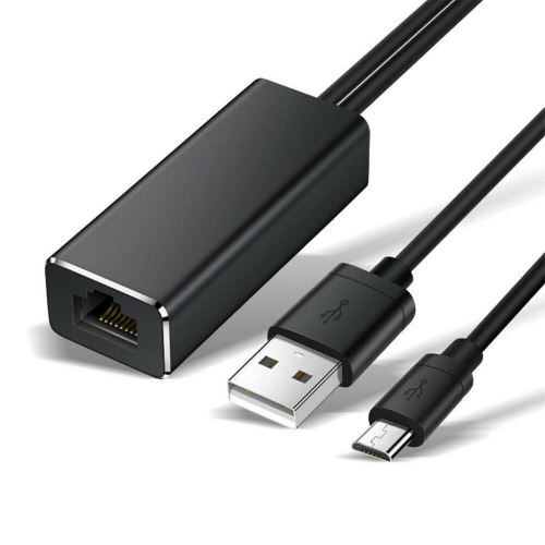 Adaptateur Ethernet Pour Chro Mecast Micro Usb Vers Rj45 Lan Adaptateur Reseau Adaptateur Et Convertisseur Achat Prix Fnac