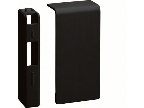 Hager Noir Embout Pour Plinthe Sl20080 Graphite (Sl2008069011) - Image 1