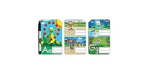 Dry Erase Flash Cards Printing Letters Grade K