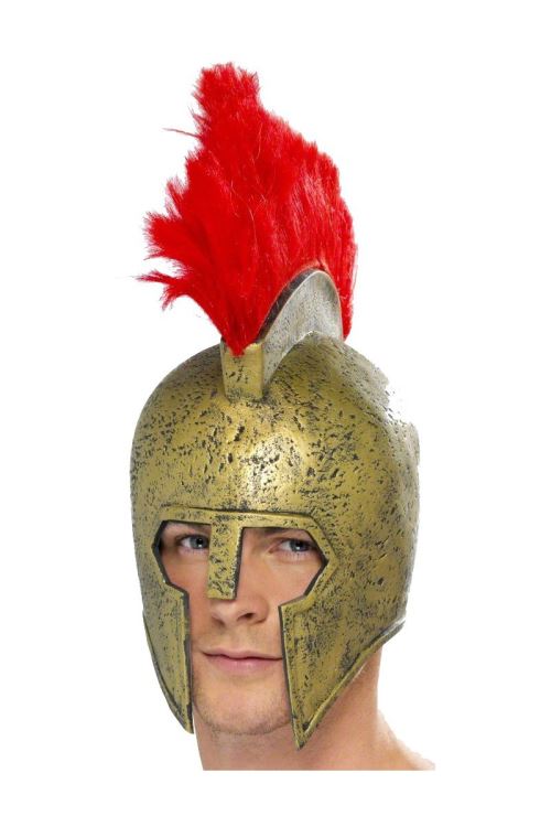 Casque Gladiateur Perse - Or - Taille Unique