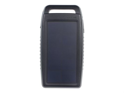 Batterie solaire externe Xtorm de 10000 mAh noir avec panneau solaire Xtorm Fuel FS-103