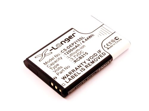 Battery Doro Primo 215, Li-ion, 3,7V, 1200mAh, 4,4Wh
